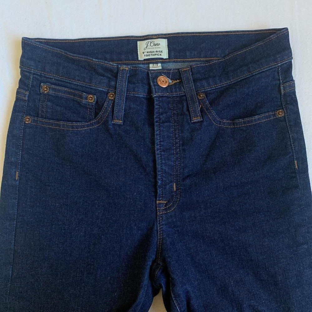 J. Crew Dark Blue Slim Jeans